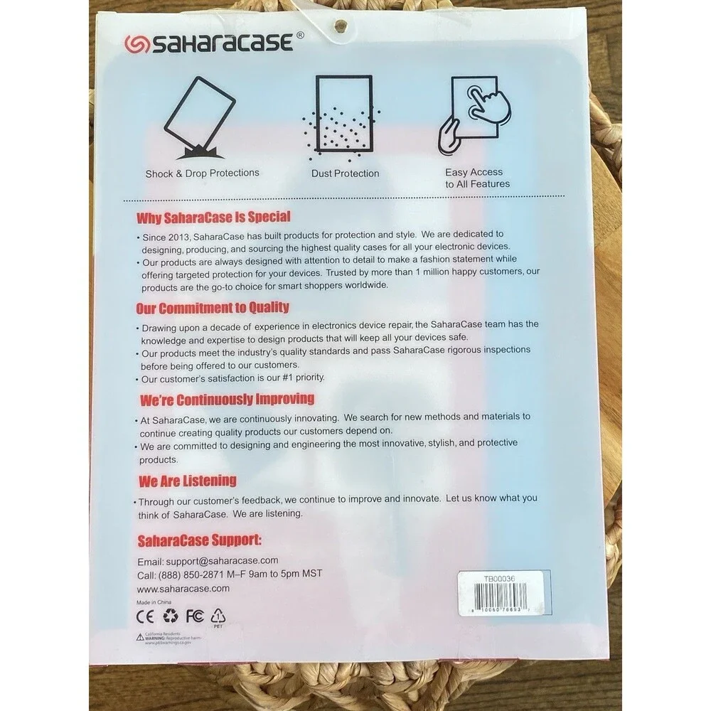 SaharaCase PROTECTION Hand Strap Series iPad Case for Apple iPad Pro 12.9